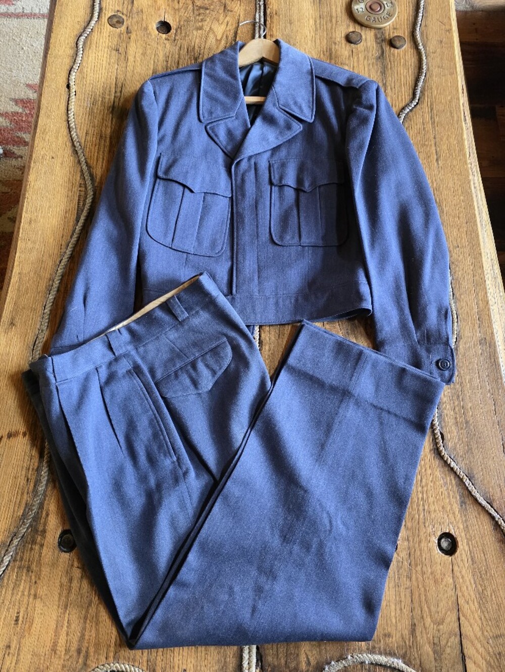 Vintage 1950s UASF Serg Wool Dress Uniform Hand Tailored
